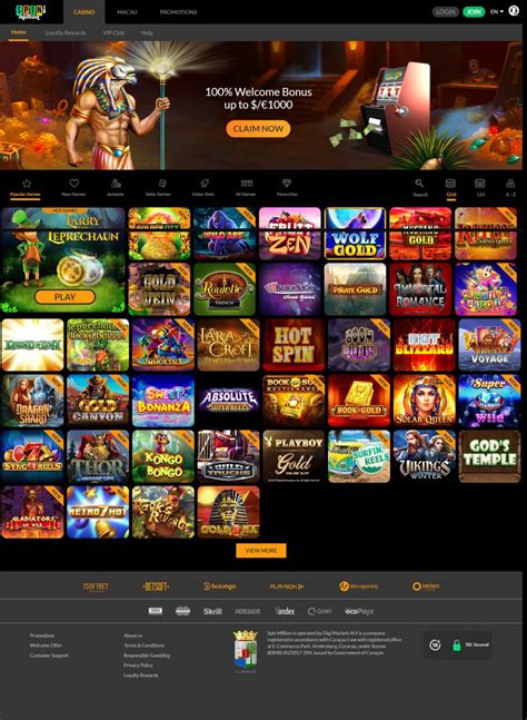 Spin million casino online